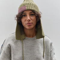 Kapital 5G Wool Tugihagi Gale Cap Short, Olive