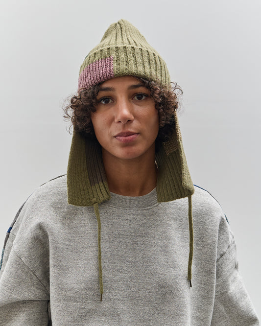 Kapital 5G Wool Tugihagi Gale Cap Short, Olive