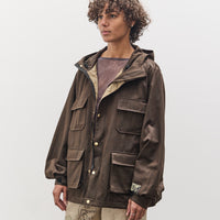 Kapital 60/40 Cloth MAGPIE Mountain Parka, Dark Brown