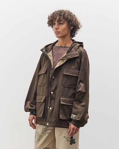 Kapital 60/40 Cloth MAGPIE Mountain Parka, Dark Brown