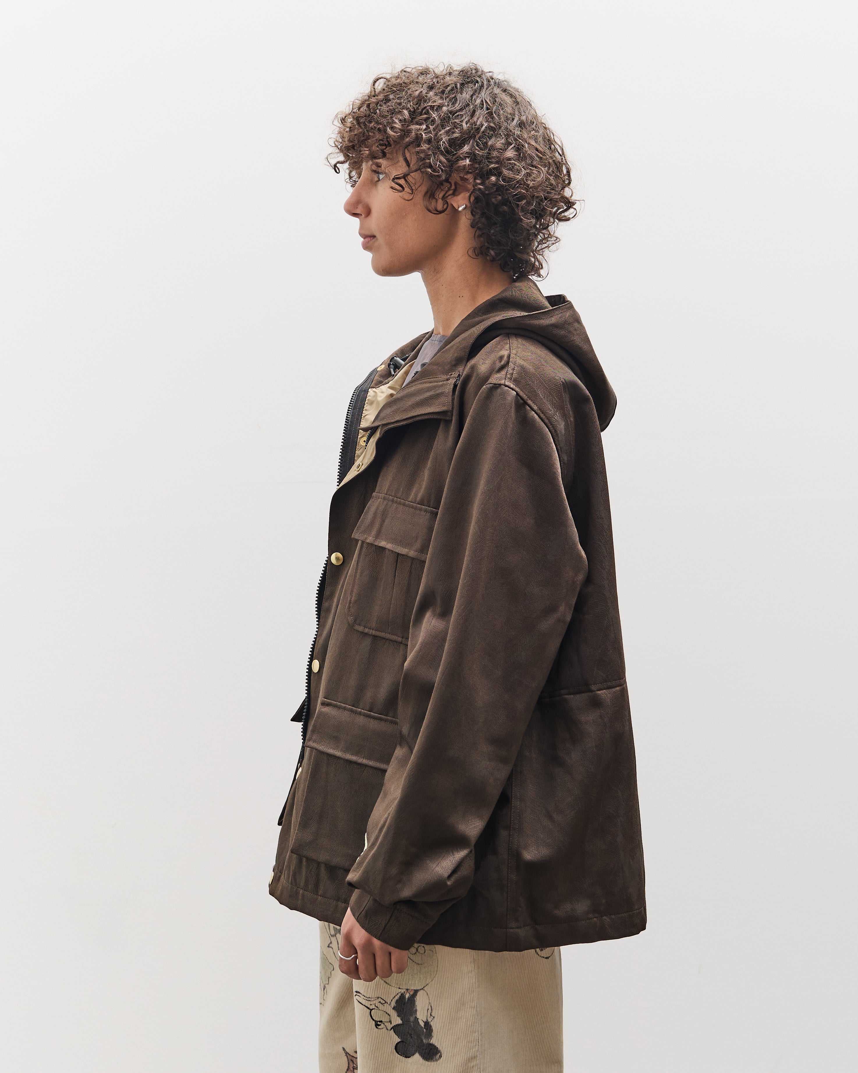 Kapital 60/40 Cloth MAGPIE Mountain Parka, Dark Brown – Glasswing