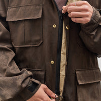 Kapital 60/40 Cloth MAGPIE Mountain Parka, Dark Brown