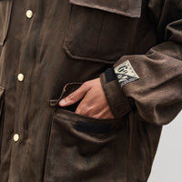 Kapital 60/40 Cloth MAGPIE Mountain Parka, Dark Brown