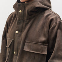 Kapital 60/40 Cloth MAGPIE Mountain Parka, Dark Brown