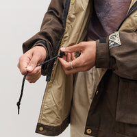 Kapital 60/40 Cloth MAGPIE Mountain Parka, Dark Brown