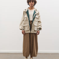 Kapital 60/40 Cloth MAGPIE Mountain Parka, Ecru