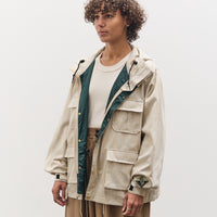 Kapital 60/40 Cloth MAGPIE Mountain Parka, Ecru