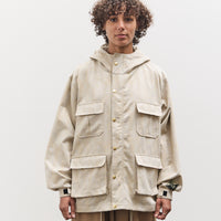 Kapital 60/40 Cloth MAGPIE Mountain Parka, Ecru