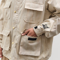 Kapital 60/40 Cloth MAGPIE Mountain Parka, Ecru