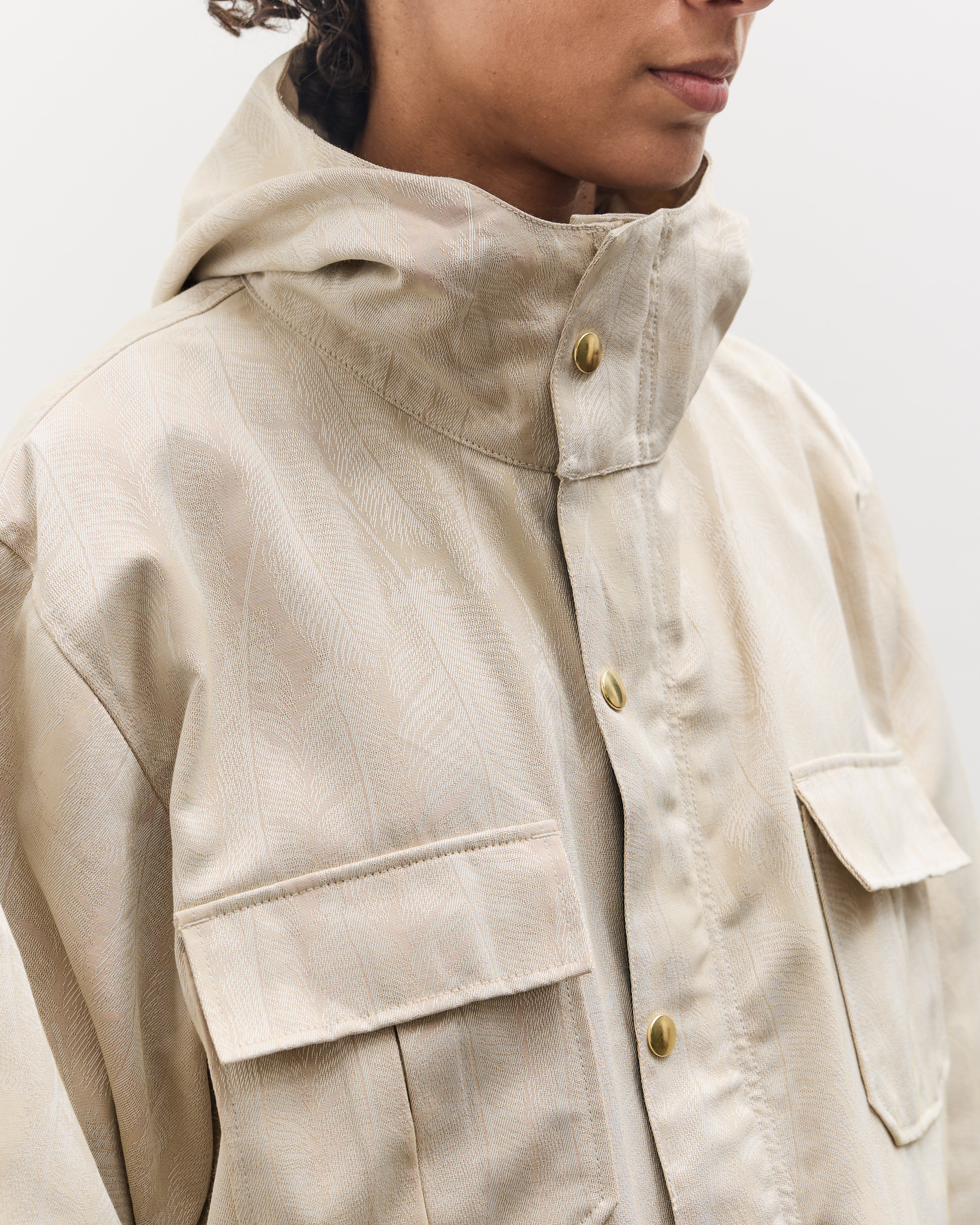 Kapital 60/40 Cloth MAGPIE Mountain Parka, Ecru – Glasswing