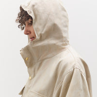 Kapital 60/40 Cloth MAGPIE Mountain Parka, Ecru