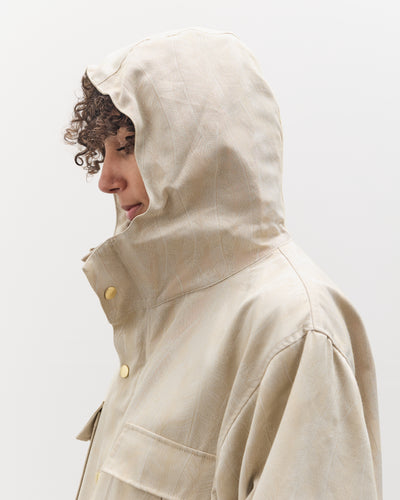 Kapital 60/40 Cloth MAGPIE Mountain Parka, Ecru