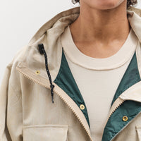 Kapital 60/40 Cloth MAGPIE Mountain Parka, Ecru