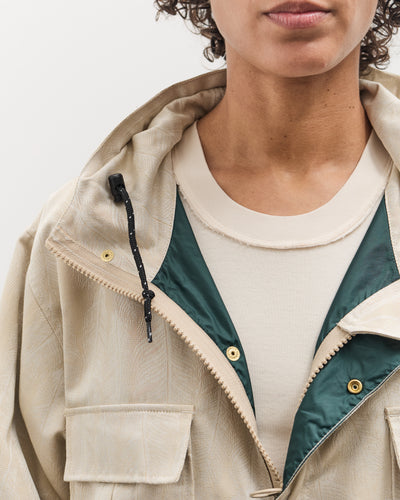 Kapital 60/40 Cloth MAGPIE Mountain Parka, Ecru