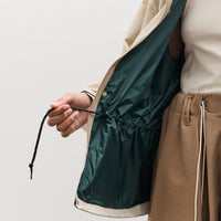 Kapital 60/40 Cloth MAGPIE Mountain Parka, Ecru