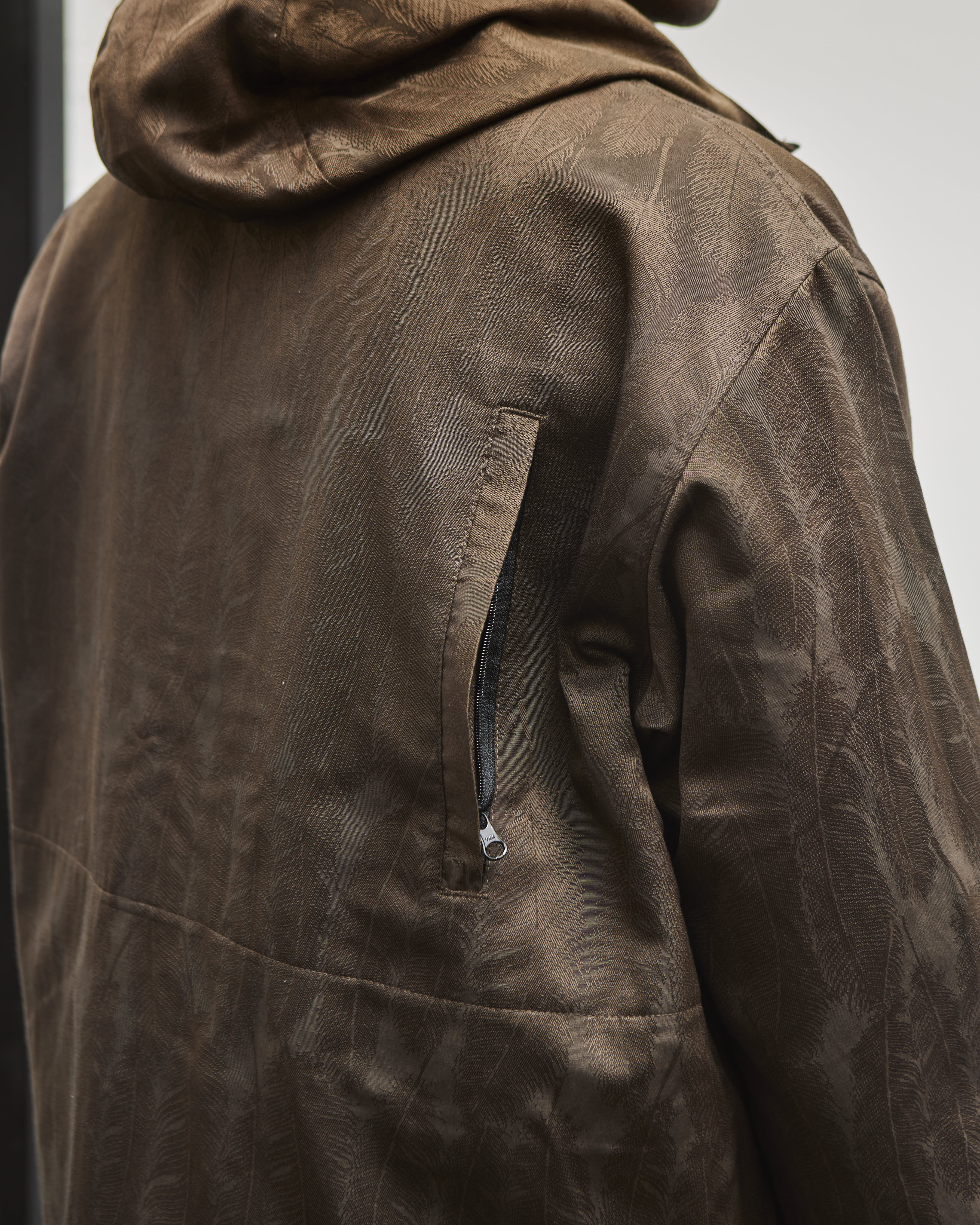 Kapital Unisex 60/40 Cloth MAGPIE Mountain Parka, Dark Brown