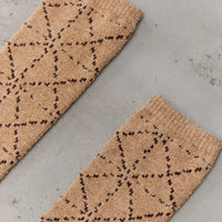 Kapital 84 Yarns Mole Yarn Sashiko Socks, Beige