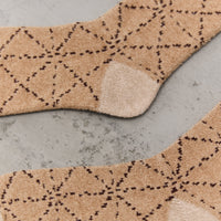 Kapital 84 Yarns Mole Yarn Sashiko Socks, Beige