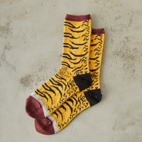 Kapital 84 Yarns Nepal Tiger Socks, Yellow