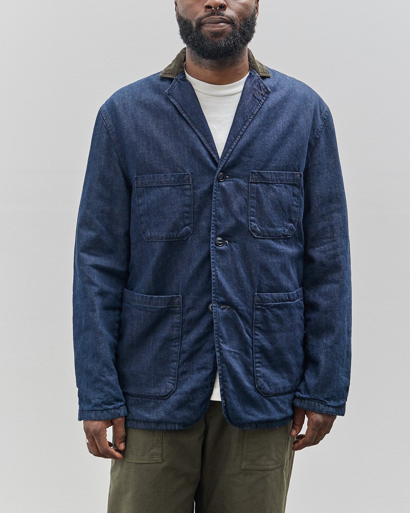 Kapital 8oz Denim Lined Jacket, One Wash – Glasswing