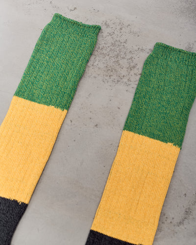 Kapital 96 Yarns RASTA SKATERS Knee-High Socks, Black