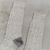 Kapital 96 Yarns Jacquard Kuba Socks, Grey