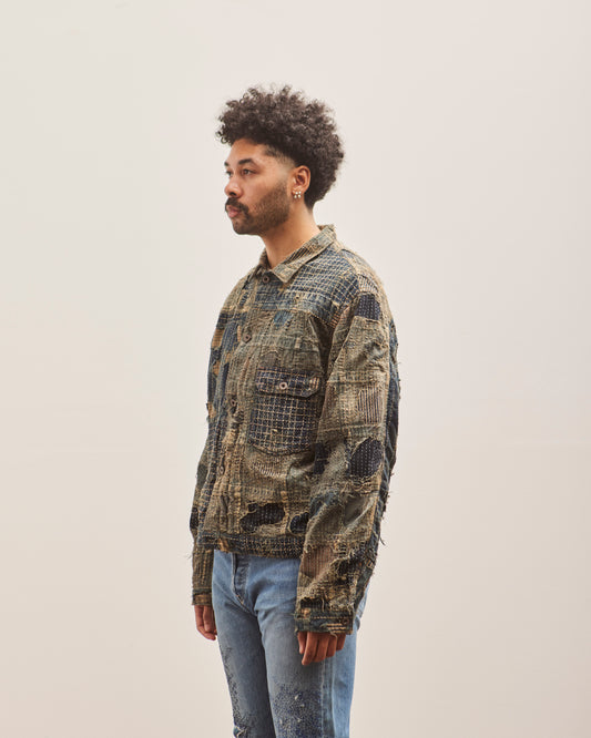 Kapital BORO SPRING 1st Jacket, Indigo