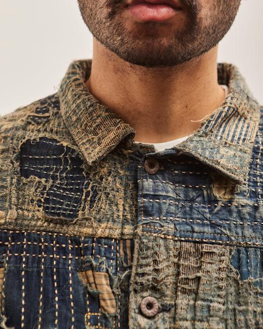 Kapital BORO SPRING 1st Jacket, Indigo