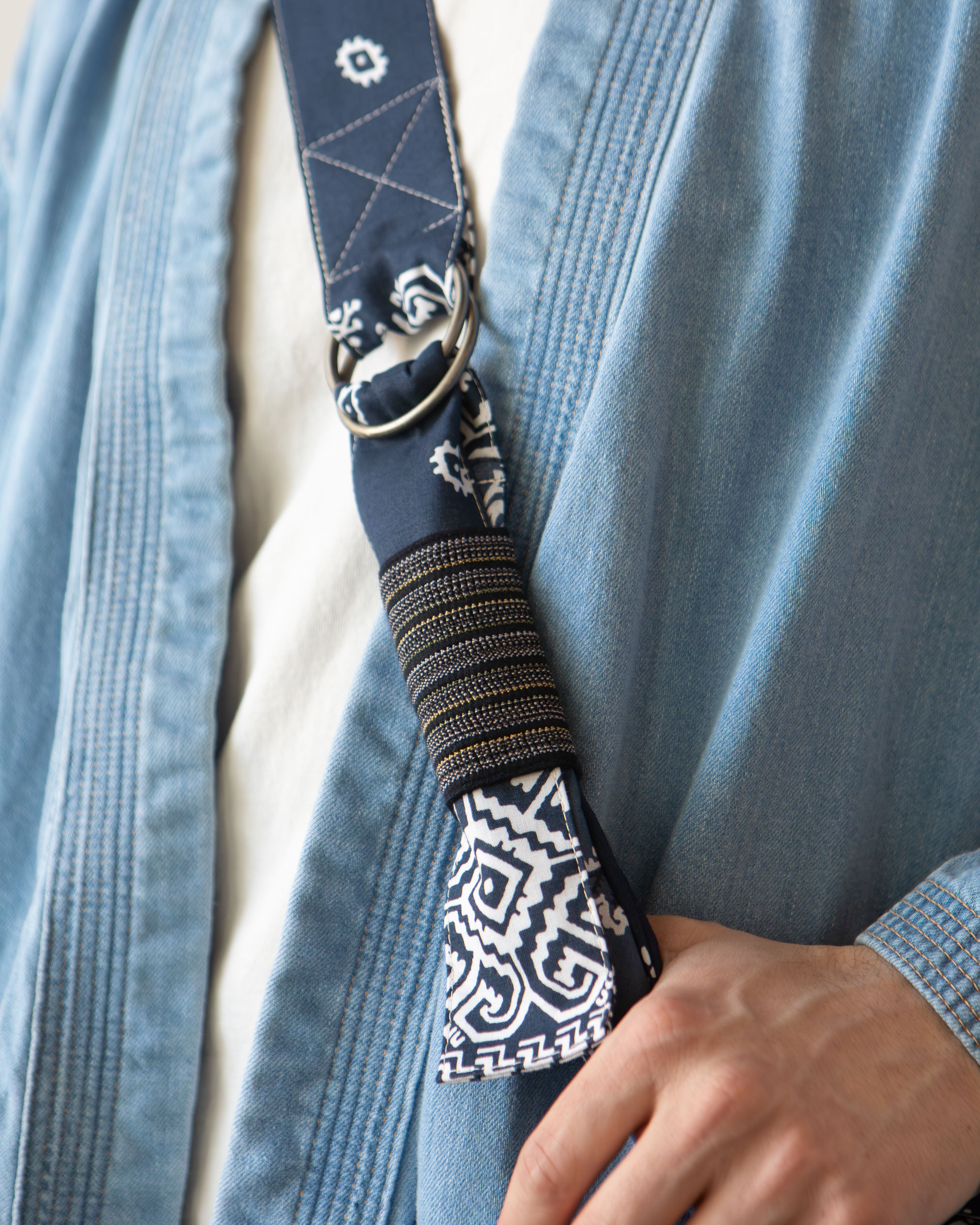 Kapital Bandana Beach Snufkin Bag, Purple/Navy – Glasswing