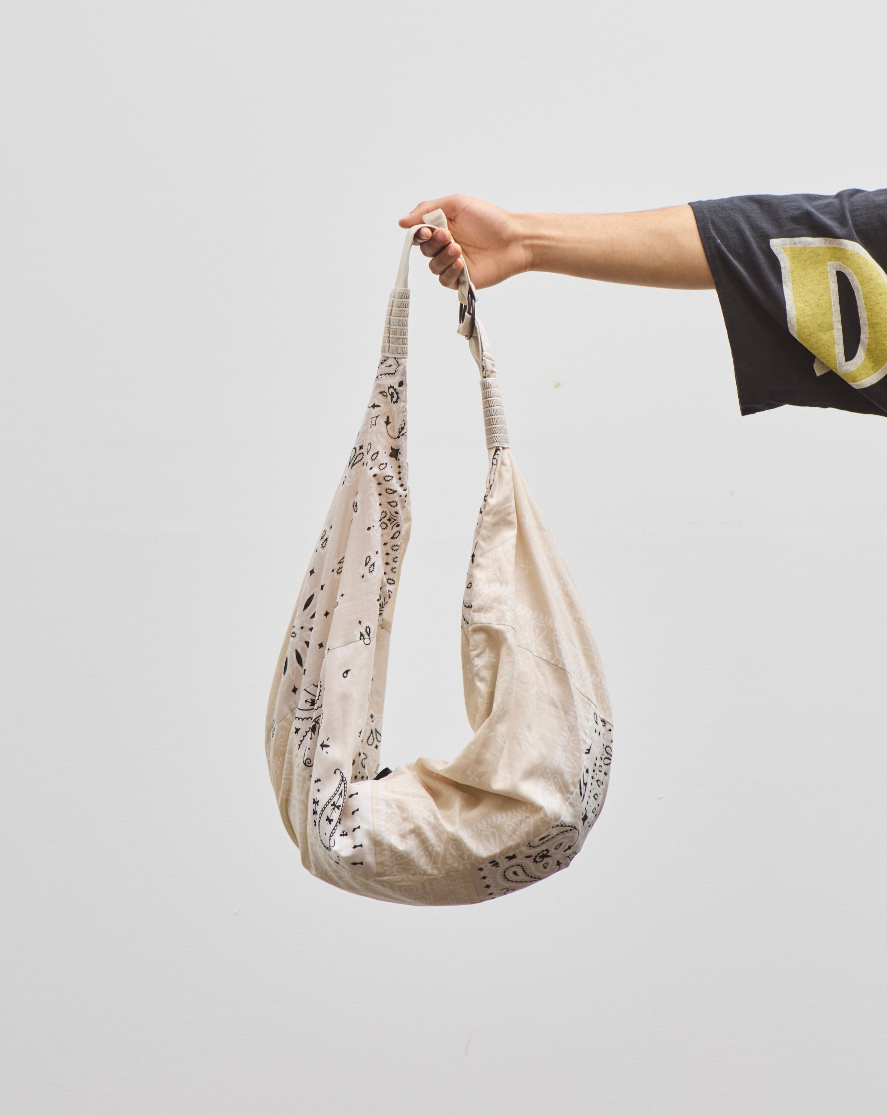 Kapital Bandana Beach Snufkin Bag, White – Glasswing