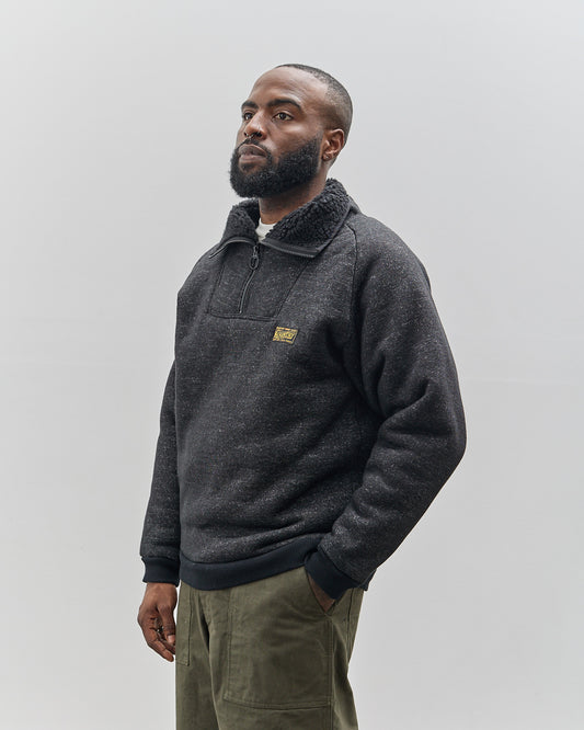 Fleece Kapital Strickpullover Kapital Unisex Boa Fleece Zip Alpine