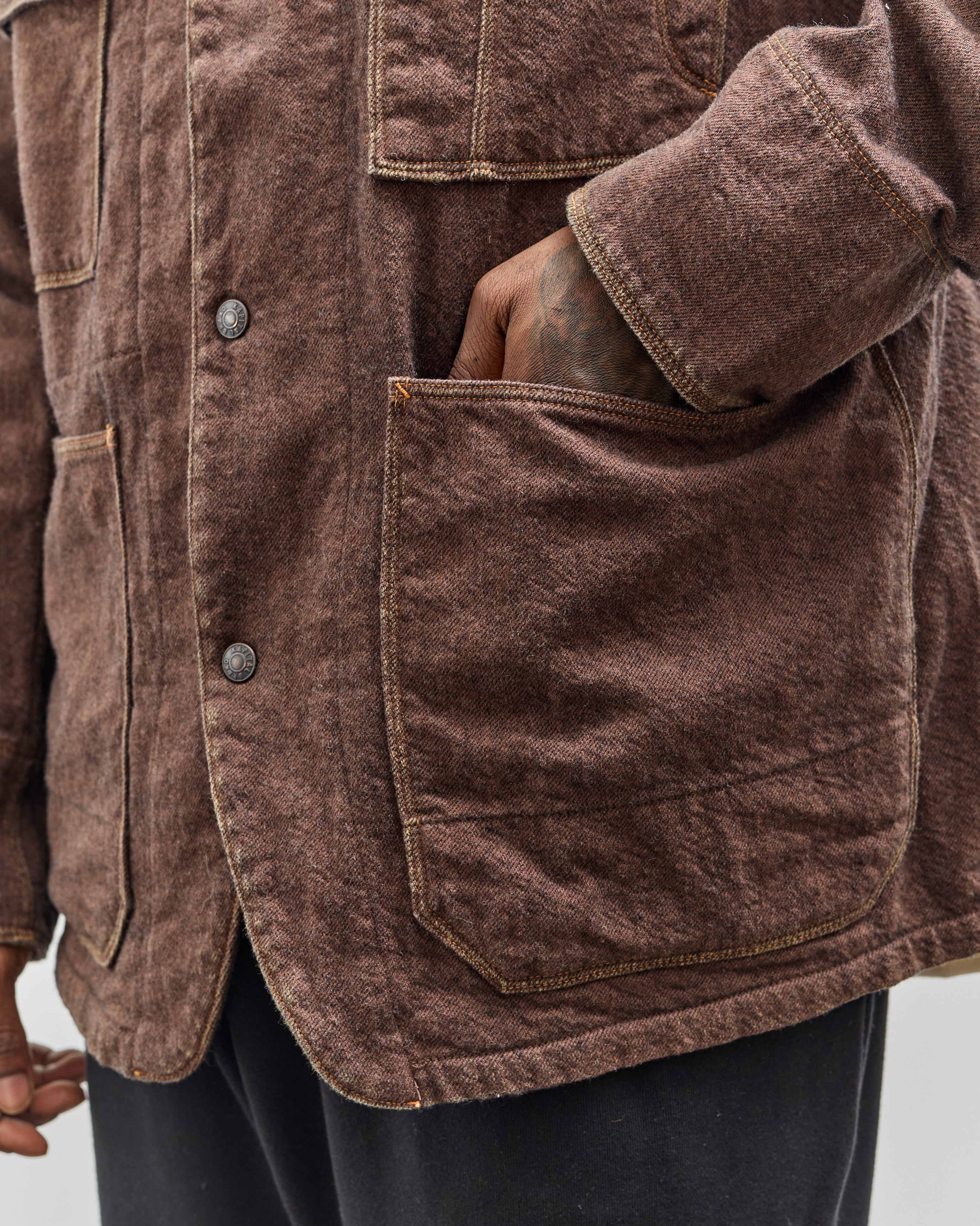 Kapital Cactus Coverall, Brown – Glasswing