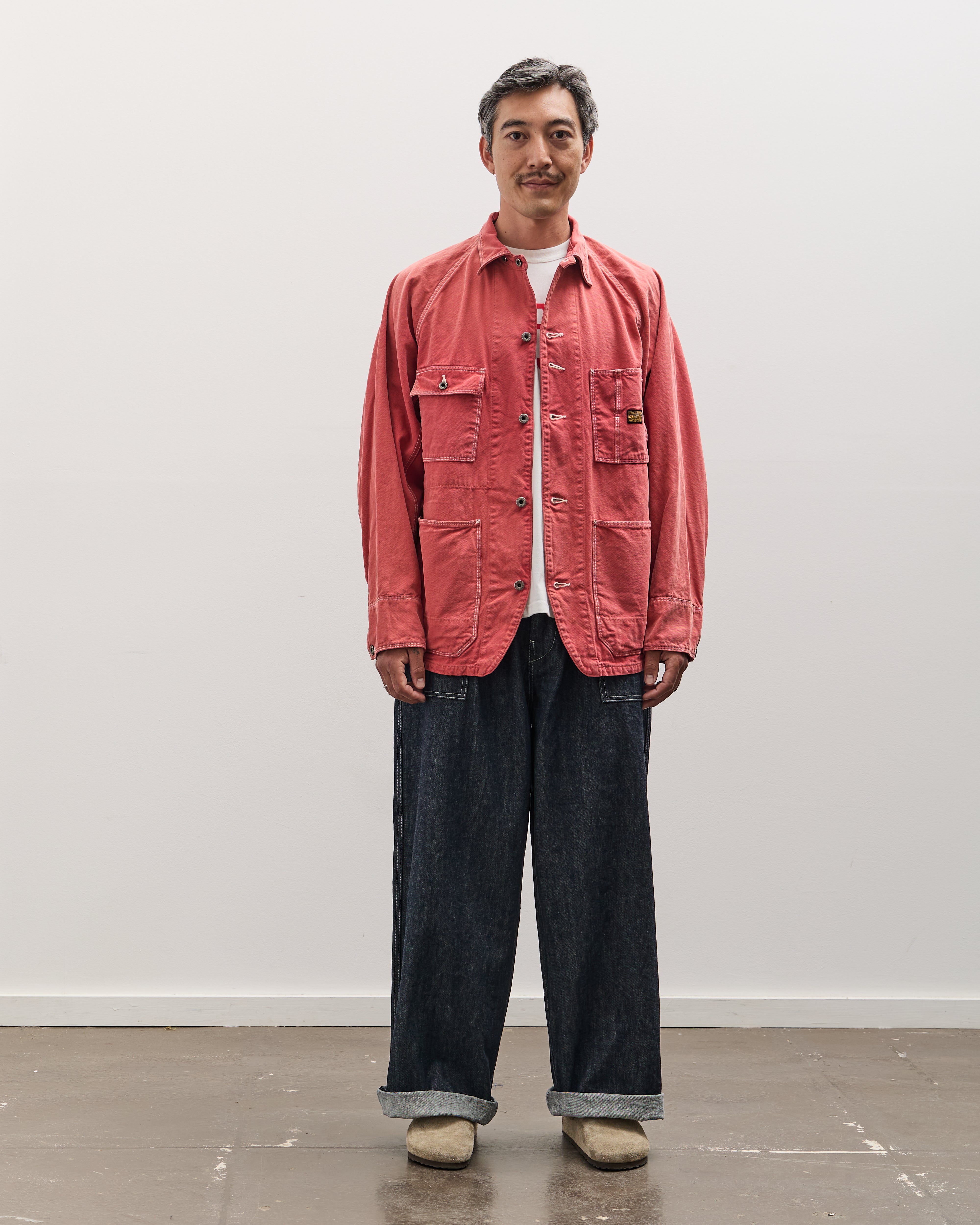 Kapital Canvas CACTUS Coverall, CALIFORNIA R – Glasswing