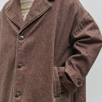 Kapital Unisex Cavalier Coat, Brown