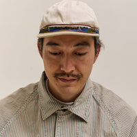 Kapital Chino Brimfield Cap, Guiding Light, Ecruxbe