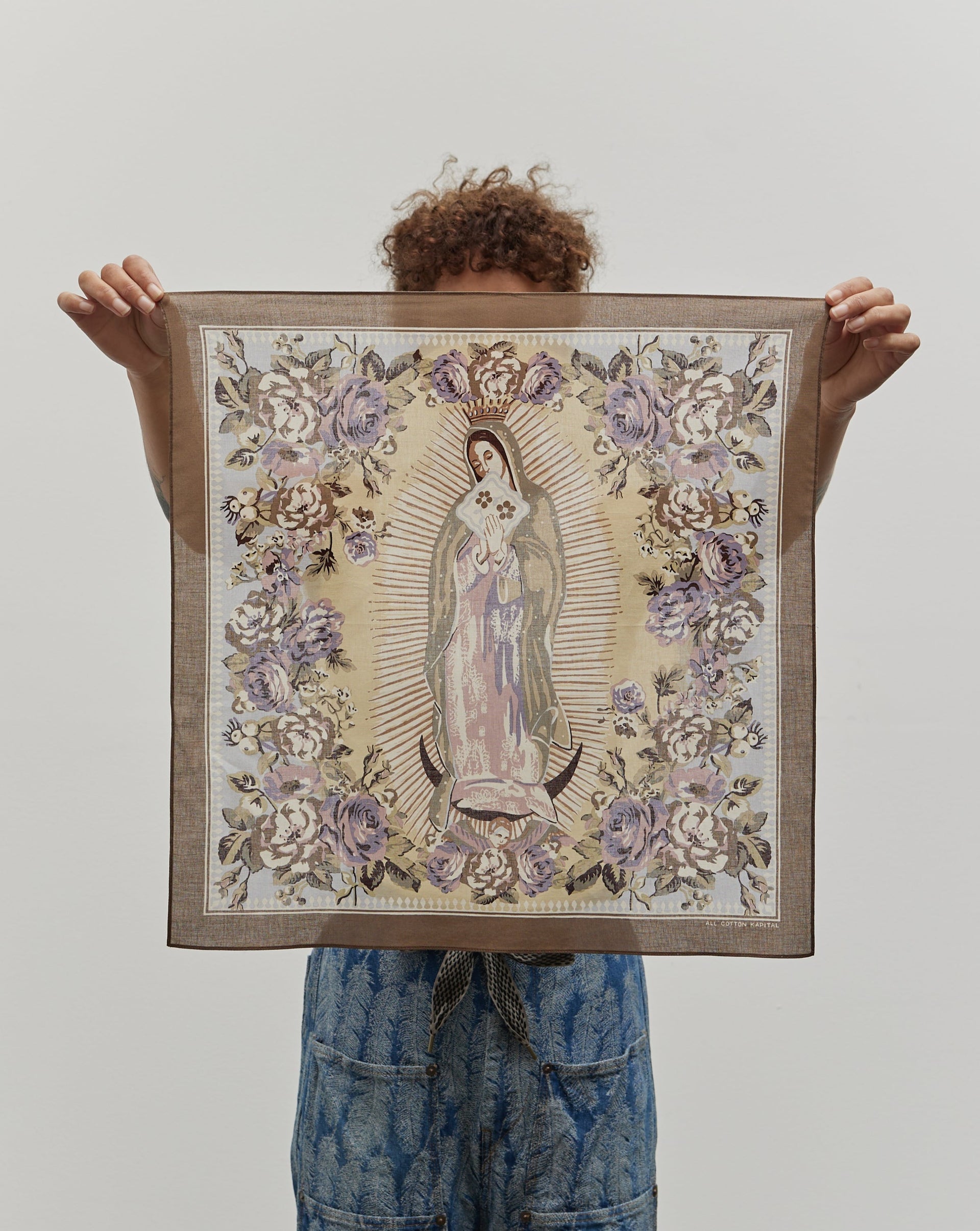 Kapital Color Bandana, Brown Peckish Maria – Glasswing 