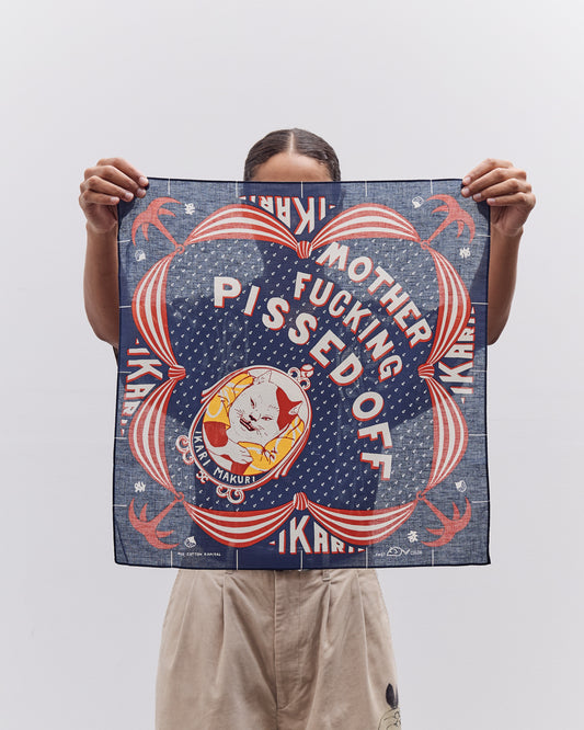 Kapital Color Bandana (Ikarimakuri), Navy