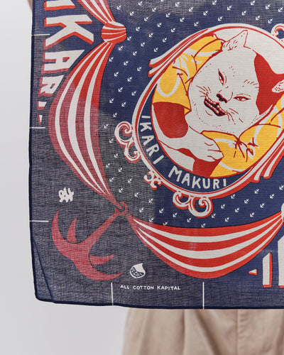 Kapital Color Bandana (Ikarimakuri), Navy