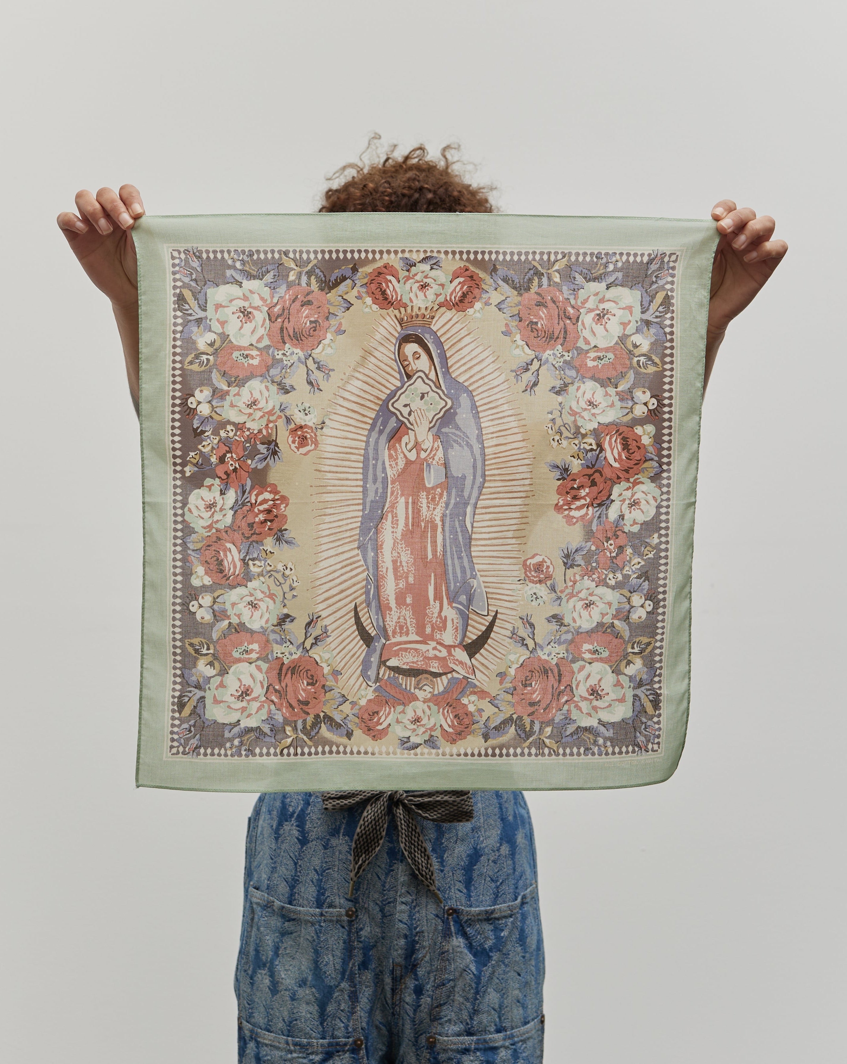 Kapital Color Bandana, Mint Peckish Maria – Glasswing