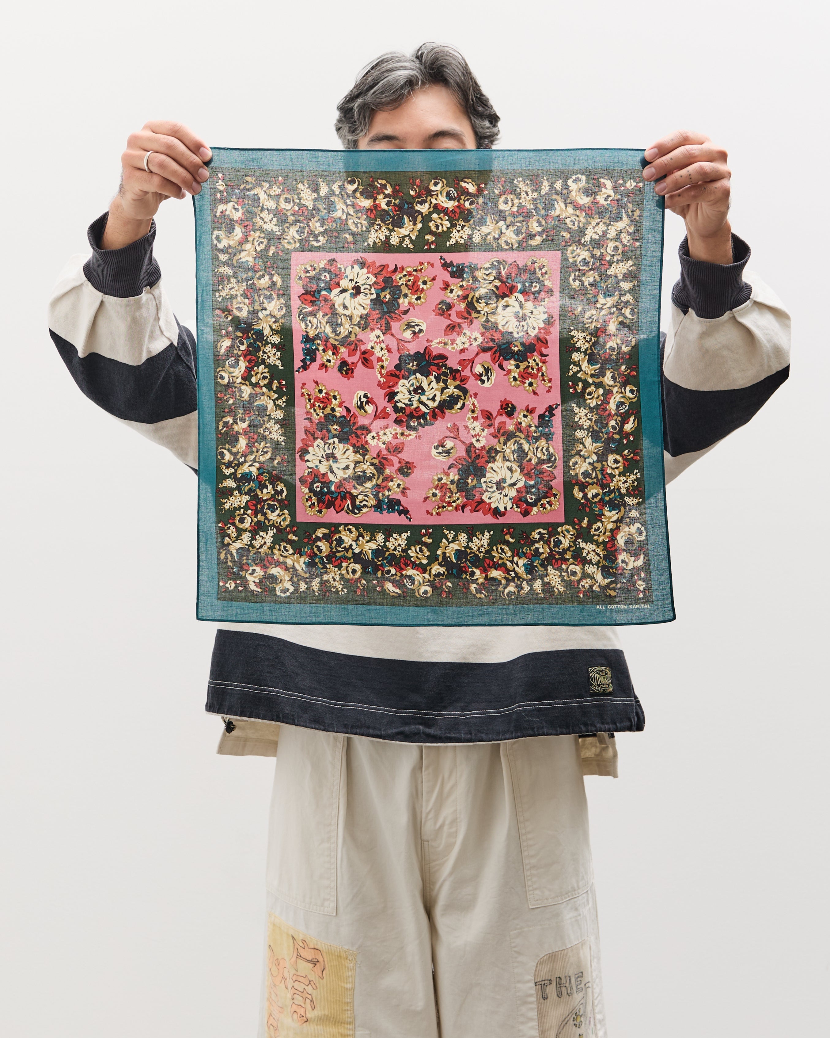 Kapital Color Bandana (NADESHIKO-Champetre), Pink – Glasswing