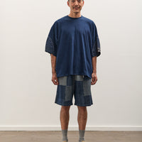 Kapital TUGIHAGI EASY Short Pants, Navy