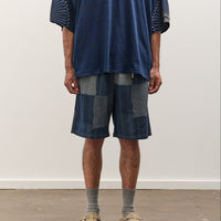 Kapital TUGIHAGI EASY Short Pants, Navy