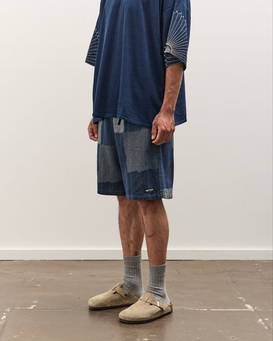 Kapital TUGIHAGI EASY Short Pants, Navy
