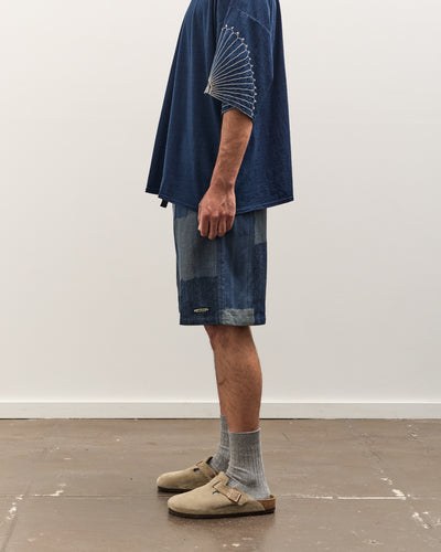 Kapital TUGIHAGI EASY Short Pants, Navy