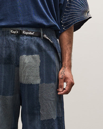 Kapital TUGIHAGI EASY Short Pants, Navy