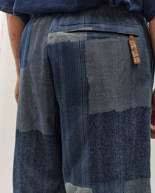 Kapital TUGIHAGI EASY Short Pants, Navy