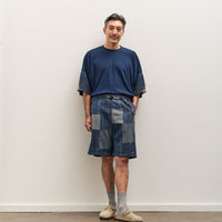 Kapital TUGIHAGI EASY Short Pants, Navy