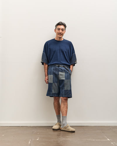 Kapital TUGIHAGI EASY Short Pants, Navy