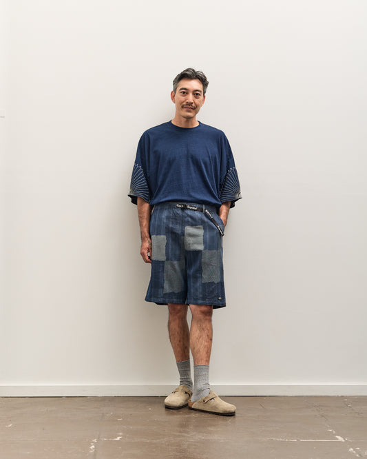 Kapital TUGIHAGI EASY Short Pants, Navy