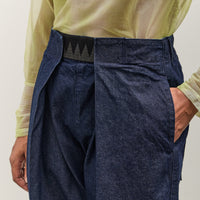 Kapital Easy Beach Go Pants, 12oz Broken Denim